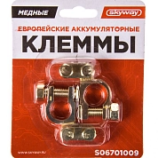 Клеммы медные европейские 009 (S06701009) SKYWAY