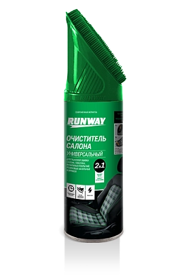 Очиститель салона универсальный "2 в 1" 450 мл. аэрозоль (RW6145) RUNWAY