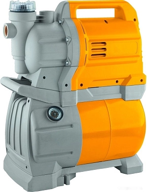 Станция насосная PSХ1300, 1300 Вт, 4500 л/ч, ресивер 24 л, напор 48 м Denzel