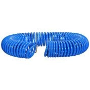 Шланг полиурет. cпиральный 20 м, ф 6/8 мм c быстросъемн. соед. SKIPER PUH-60820