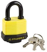 Замок навесной всепогодный 50 мм (37140-40) STAYER