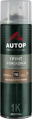 Грунт эпоксидный толстослойный - Серый - Аэрозоль 650мл №16 (ATP-A07829) AUTOP