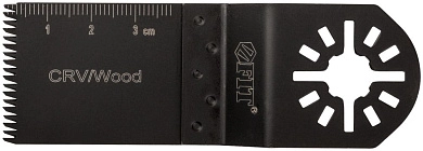 Полотно пильное шлифованное ступенчатое, CrV сталь, 32,5мм х 0,6мм (F_37912) FIT