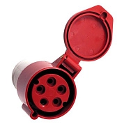 Розетка силовая (380В 63А 3Р+РЕ+N IP67) ps-235-63-380 EKF PROxima