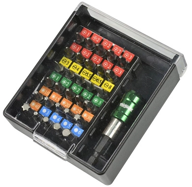 Набор бит + магнитный держатель, 31 пр. (96-4831) WHIRLPOWER