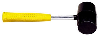 Молоток резиновый 2К, d=75мм (2028-920075) HARDY