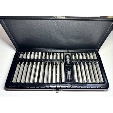 Головки-биты специальные TORX, HEX, SPLINE (набор 40пр.) S2 55-62 HRS (HD-66400) H-D