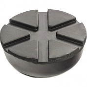 Опора резиновая для подкатного домкрата универсальная, D 89мм, d 60мм, H 35мм (50910) MATRIX