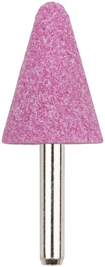 Шарошка абразивная (по металлу), хвост. 6мм, конус с закруглением 25х35мм (F_36962) FIT