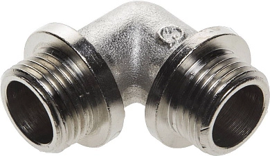 Уголок с упором, никелированная латунь, ш/ш, 1/2" (51072-S/S-1/2) GENERAL FITTINGS