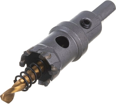 Коронка по металлу твердосплавная 22 мм (724004) DENZEL