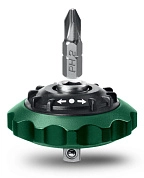 Трещотка суперкомпактная реверсивная для бит и головок "SPACE Ratchet" (25890) KRAFTOOL