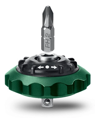 Трещотка суперкомпактная реверсивная для бит и головок "SPACE Ratchet" (25890) KRAFTOOL