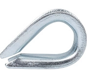 Коуш для троса стальной DIN 6899 Ø 12 мм (142122) ТОР