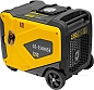 Генератор инверторный GS-5500iSE, 5,5 кВт, 230 В, закрытый корпус,электростартер Denzel фото3
