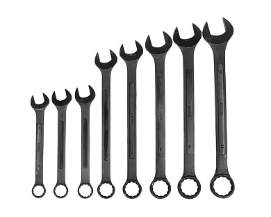 Набор ключей комбинированных 32-55мм, 8пр., окс.покр. (165063) SIT