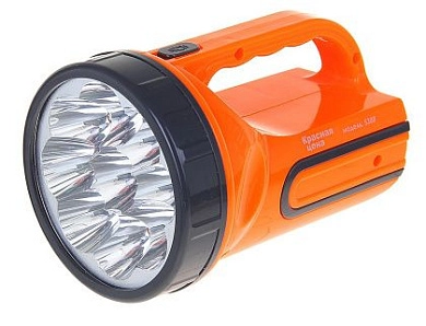 Фонарь ручной RED 5388 аккум., 9 LED, 2 реж., (встр. Вилка для прямой зарядки 220В)