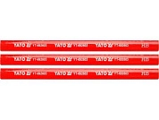 Карандаш столярный HB 3шт. (YT-692603) YATO