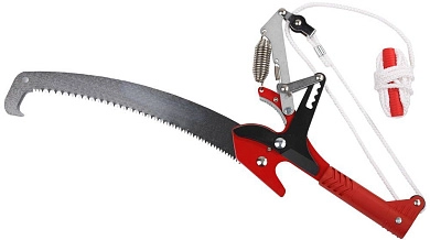 Штанговый сучкорез с храповым механизмом и пилой с режущим крюком, (8-424431_z01) Grinda