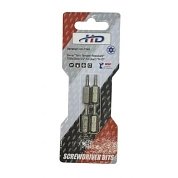 Биты "Torx Tamper Resistant" TR8x25мм 1/4" S2 (4шт) (HD-77900) H-D