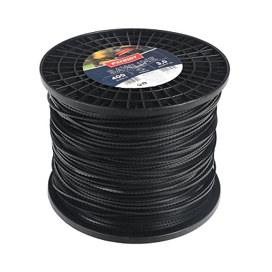 Леска (косильная струна) Sawline пилообразный квадрат  3,0мм / 400м (катушка) PATRIOT