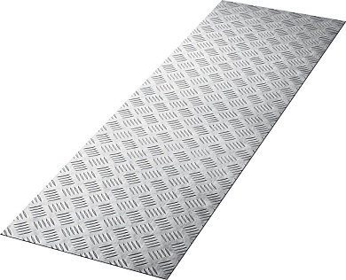 Лист алюминиевый рифленый 300х1200 х1.5мм "Квинтет" (53831) ЗУБР