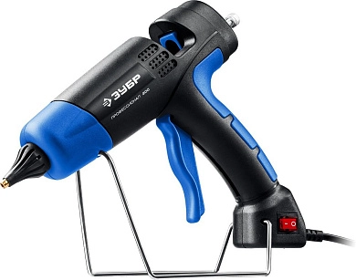 Пистолет клеевой, 16Вт/220В, стержни 11 мм, расход 20 гр/мин (06852-11) ЗУБР