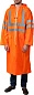 Плащ-дождевик, сигнальный цвет, нейлоновый на молнии, размер 52-54 (11617-52) ЗУБР фото2