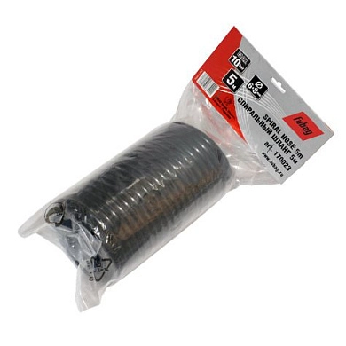 Шланг нейлоновый спиральный с фитингами 6x8 5 м (170023) FUBAG