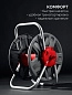 Катушка для шланг. 45м х 1/2 и 15м х3/4, сталь. опоры, пластик. барабан, HRM-45 (8-428405_z02)GRINDA фото5