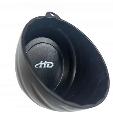 Лоток магнитный для деталей (диам.110мм), пластик ABS (HD-08304) H-D