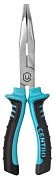 Длинногубцы изогнутые 200 мм бирюзовые (1961) ЦИ