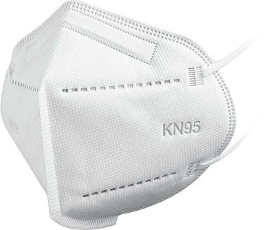 Полумаска фильтрующая,10 шт,класс защиты FFP2,KN-95 (11165-2) ЗУБР