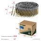 Гвозди барабанные рифленые CNW 50 х 2.3 мм, 9000 шт. (305382-50) ЗУБР фото9