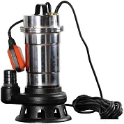 Насос дренажно-фекальный  Skiper WQ8-1.5C (1500 Вт, 250 л/мин, хром, попл.выкл), SKIPER