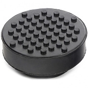 Опора резиновая для подкатного домкрата универсальная, D 72мм, d 50, H 35мм (50911) MATRIX