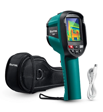 Тепловизор -20…+550C, 0.5 м мин.расст. фокусировки, "GTC300", сум (45752) KRAFTOOL