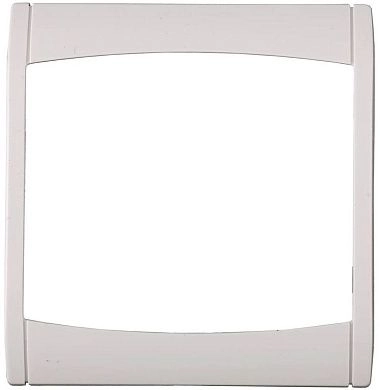 Панель "ЭФФЕКТ" накладная, цвет белый, 1 гнездо (SV-54445-W) СВЕТОЗАР