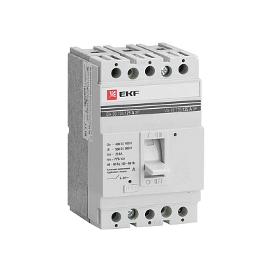 Выключатель автоматический ВА-99 (3P 125/40А 400-690В 25кА IP30) mccb99-125-40 EKF PROxima