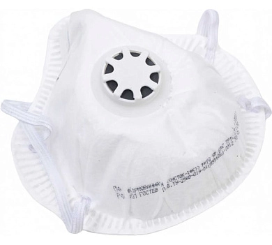 Полумаска фильтрующая формованная, с клапаном "ИСТОК-1ФК" (FFP2)(10027) ИСТОК