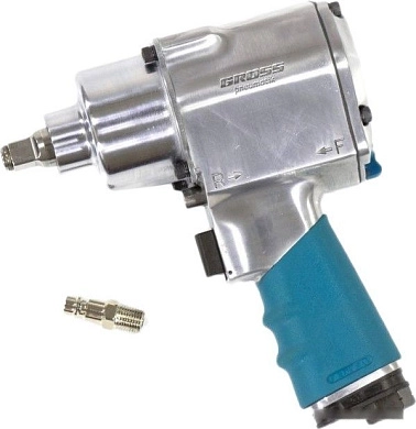 Гайковерт ударный пневм. G1260,1/2",Twin Hammer, 813Нм, 7000 об/мин Gross