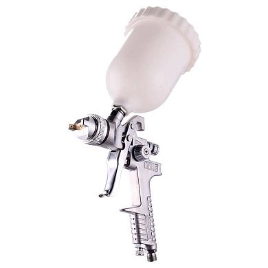 Краскопульт BRADO Н-827S(H.V.L.P. 1,4 мм: 3,0бар: 1л:метал. нижний бак)