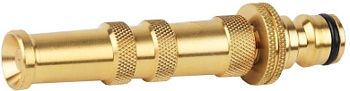 Наконечник поливочный "Profi" регулируемый, латунный удлиненный (4246-55022B) RACO