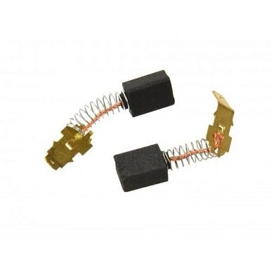 Комплект угольных щеток 6х9х12мм пружина, пятак для перфоратора Makita (2шт.)(G85311) GEKO