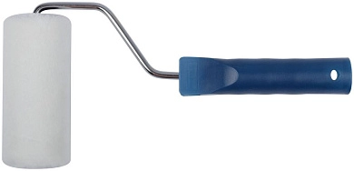 Валик велюровый 100мм/6мм, туба 40мм, ворс 4мм, белый (F_02131) FIT