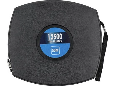 Мерная лента 50м, стальное полотно, быт. (12500) VOREL