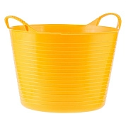Ведро гибкое сверхпрочное, 14 л, желтое (67502) СИБРТЕХ
