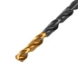 Сверло по металлу 3,2 мм, HSS-TiN, Golden Tip, 10 шт. (717206) DENZEL фото4