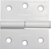 Петля дверная "MASTER" разъемная, цвет белый, левая, 75мм (37613-75-2L) STAYER
