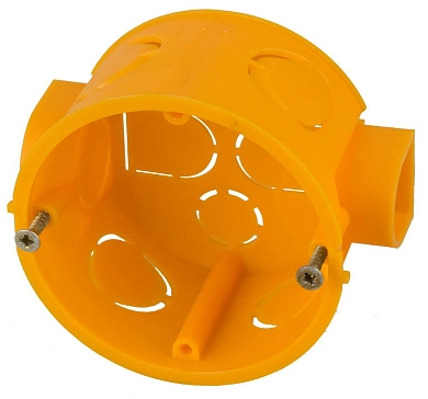 Коробка установочная СВЕТОЗАР для подштукатурного монтажа, макс напряж 400В, межцентр. Расстояние 71